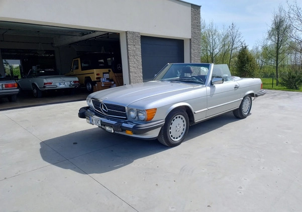 Mercedes-Benz SL cena 140000 przebieg: 280000, rok produkcji 1987 z Bielawa małe 704